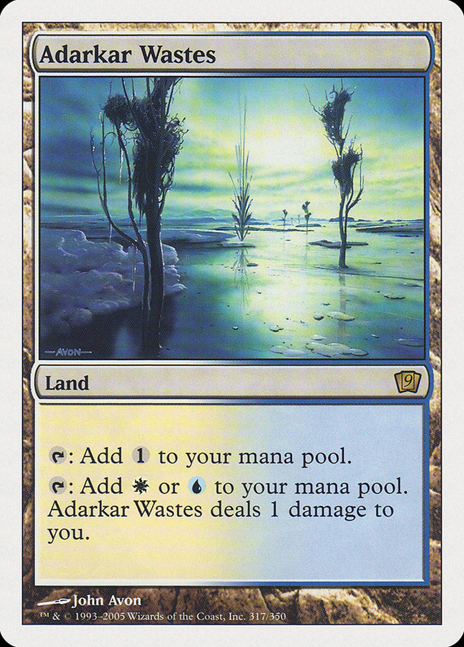 Adarkar Wastes [Ninth Edition] | Gear Gaming Fayetteville