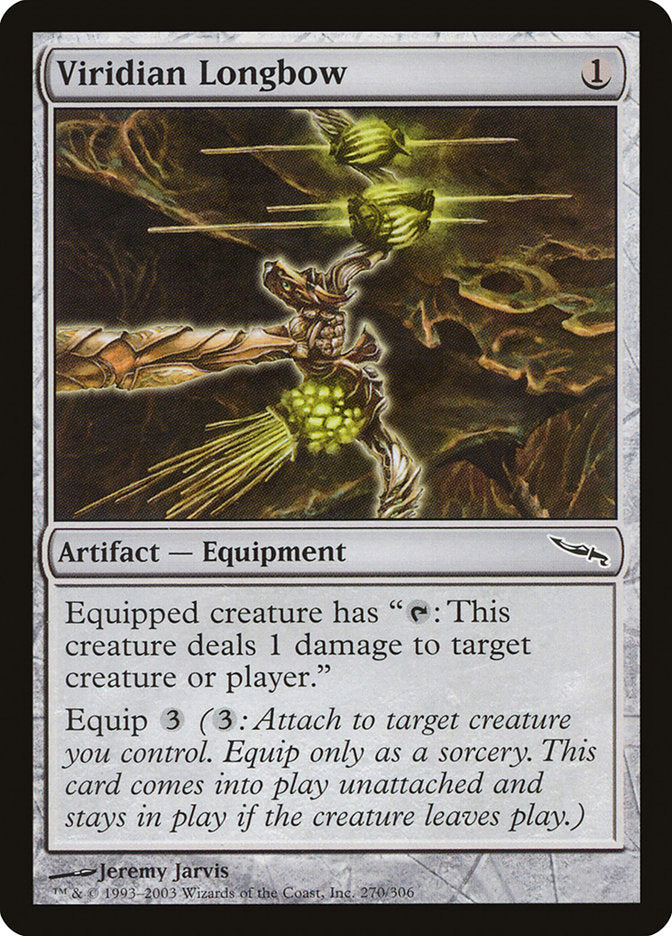 Viridian Longbow [Mirrodin] | Gear Gaming Fayetteville