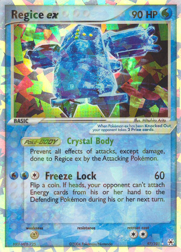 Regice ex (97/101) [EX: Hidden Legends] | Gear Gaming Fayetteville