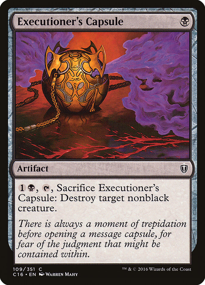 Executioner's Capsule [Commander 2016] | Gear Gaming Fayetteville