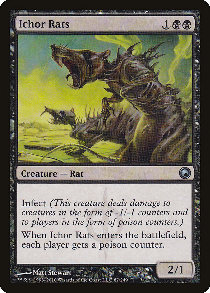 Ichor Rats [Scars of Mirrodin] | Gear Gaming Fayetteville