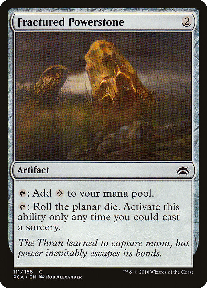 Fractured Powerstone [Planechase Anthology] | Gear Gaming Fayetteville