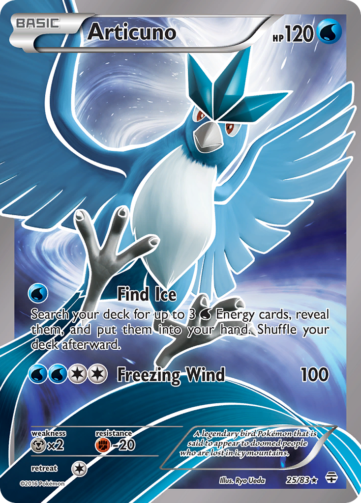 Articuno (25/83) [XY: Generations] | Gear Gaming Fayetteville