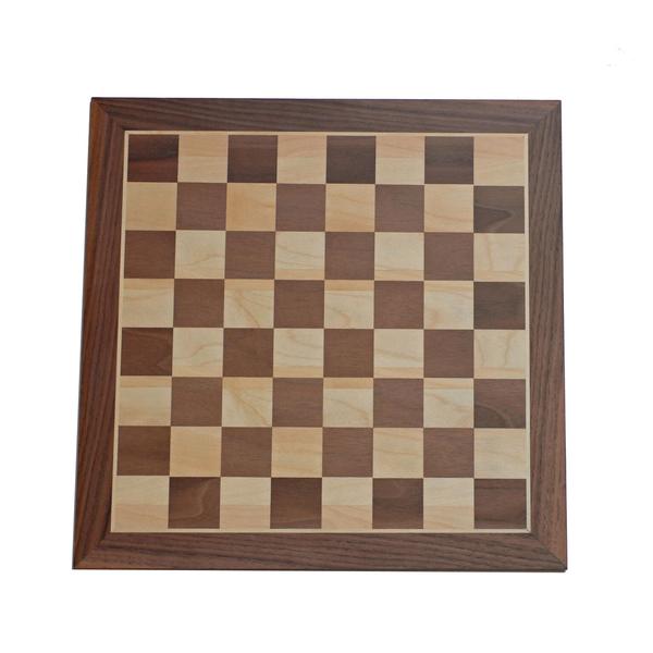 Classic Walnut Chess Board – 12 inches | Gear Gaming Fayetteville