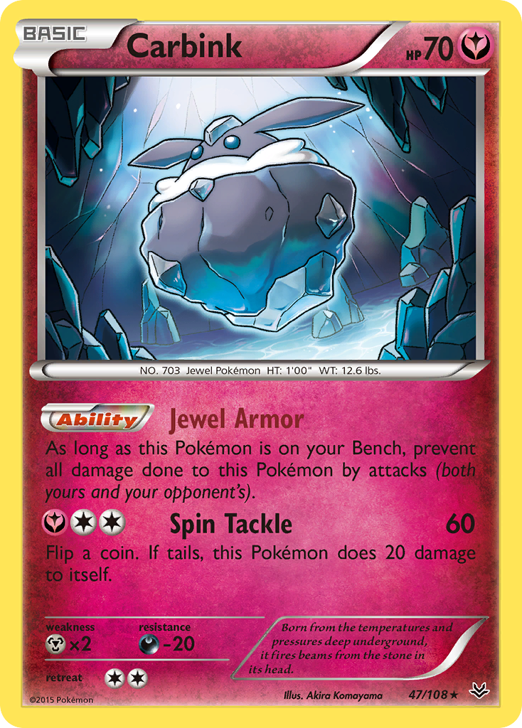 Carbink (47/108) [XY: Roaring Skies] | Gear Gaming Fayetteville