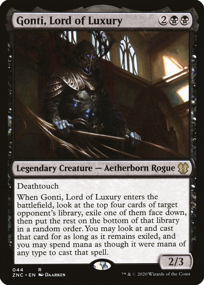 Gonti, Lord of Luxury [Zendikar Rising Commander] | Gear Gaming Fayetteville