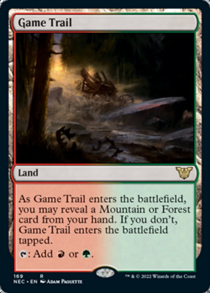 Game Trail [Kamigawa: Neon Dynasty Commander] | Gear Gaming Fayetteville