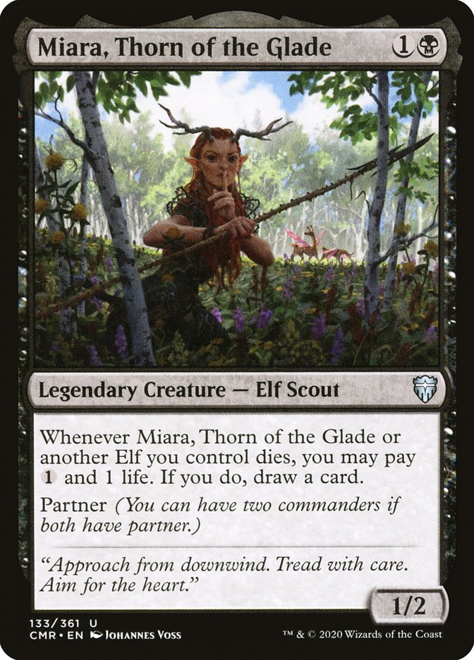 Miara, Thorn of the Glade [Commander Legends] | Gear Gaming Fayetteville