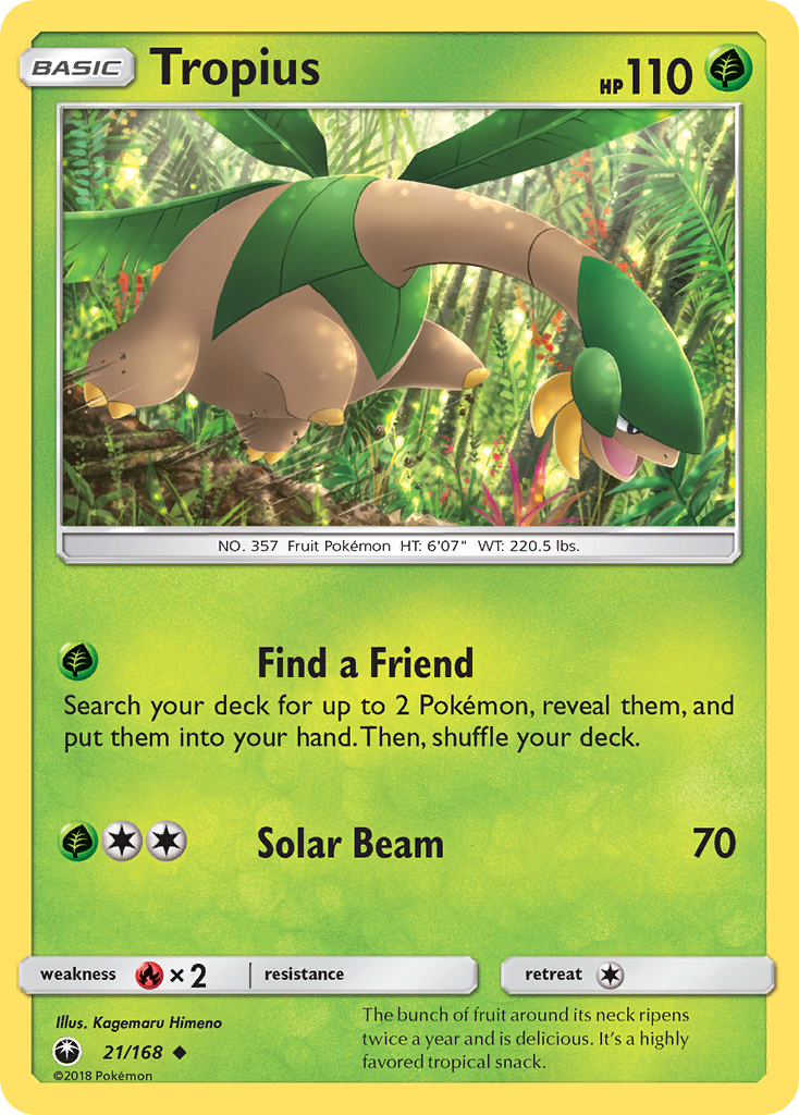 Tropius (21/168) [Sun & Moon: Celestial Storm] | Gear Gaming Fayetteville