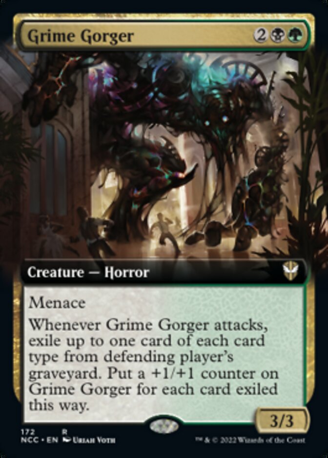 Grime Gorger (Extended Art) [Streets of New Capenna Commander] | Gear Gaming Fayetteville