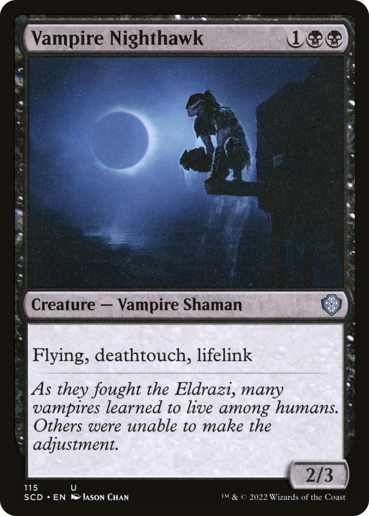 Vampire Nighthawk [Starter Commander Decks] | Gear Gaming Fayetteville