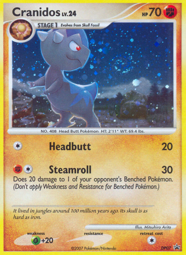 Cranidos (DP07) [Diamond & Pearl: Black Star Promos] | Gear Gaming Fayetteville