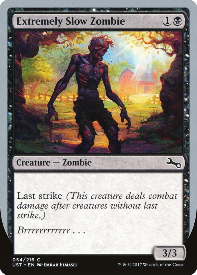 Extremely Slow Zombie ("Brrrrrrrrrrrr...") [Unstable] | Gear Gaming Fayetteville