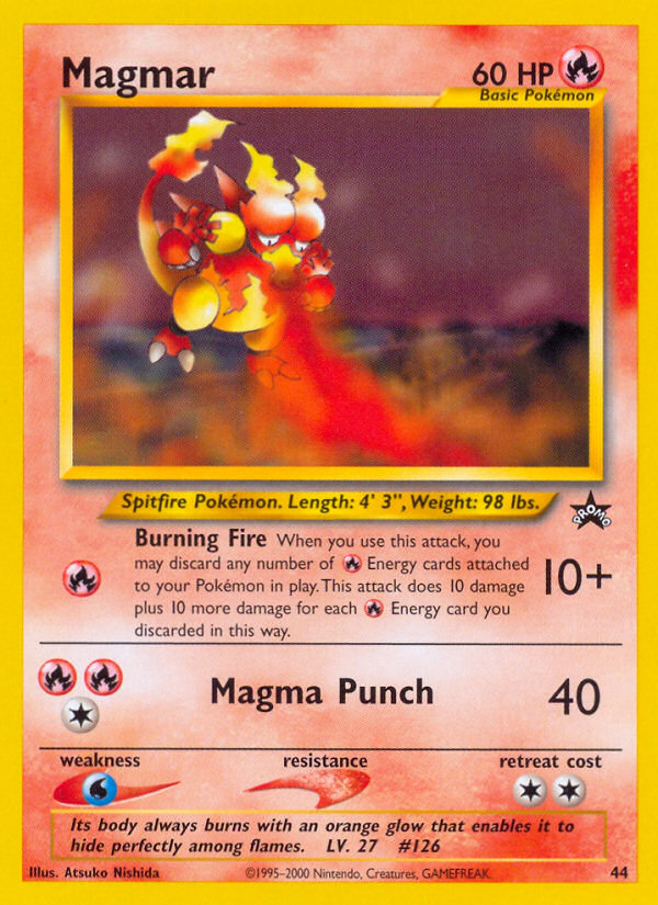 Magmar (44) [Wizards of the Coast: Black Star Promos] | Gear Gaming Fayetteville