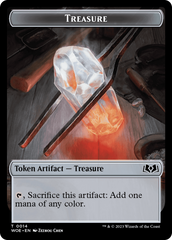 Treasure // Food (0012) Double-Sided Token [Wilds of Eldraine Tokens] | Gear Gaming Fayetteville