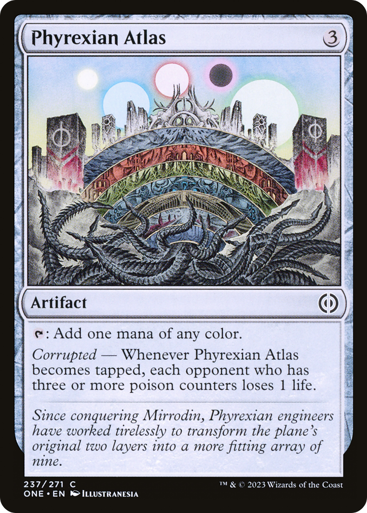 Phyrexian Atlas [Phyrexia: All Will Be One] | Gear Gaming Fayetteville