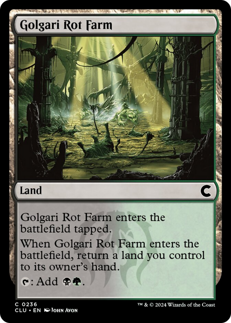 Golgari Rot Farm [Ravnica: Clue Edition] | Gear Gaming Fayetteville