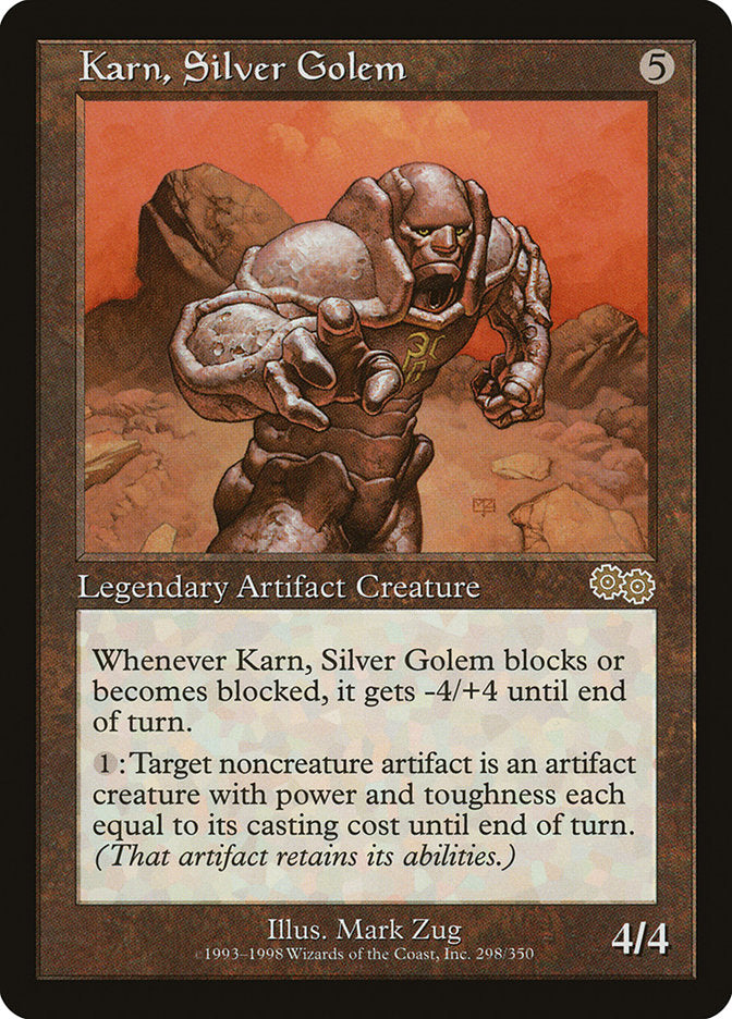 Karn, Silver Golem [Urza's Saga] | Gear Gaming Fayetteville