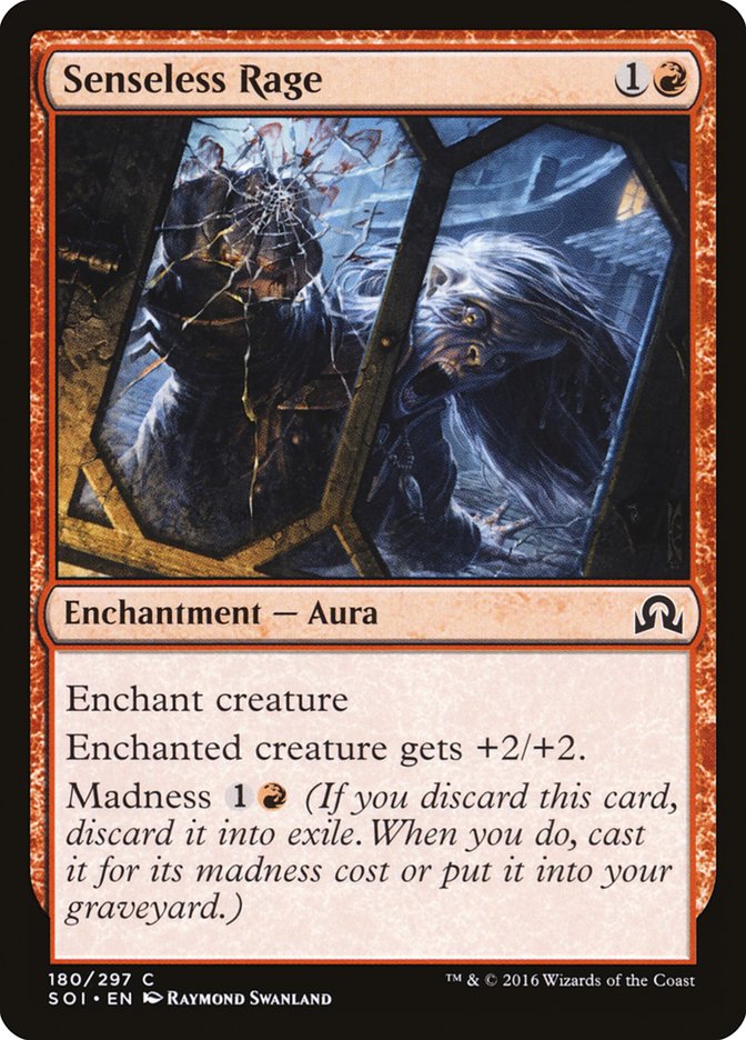 Senseless Rage [Shadows over Innistrad] | Gear Gaming Fayetteville