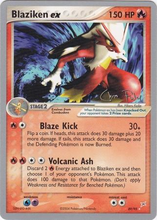 Blaziken ex (89/95) (Blaziken Tech - Chris Fulop) [World Championships 2004] | Gear Gaming Fayetteville