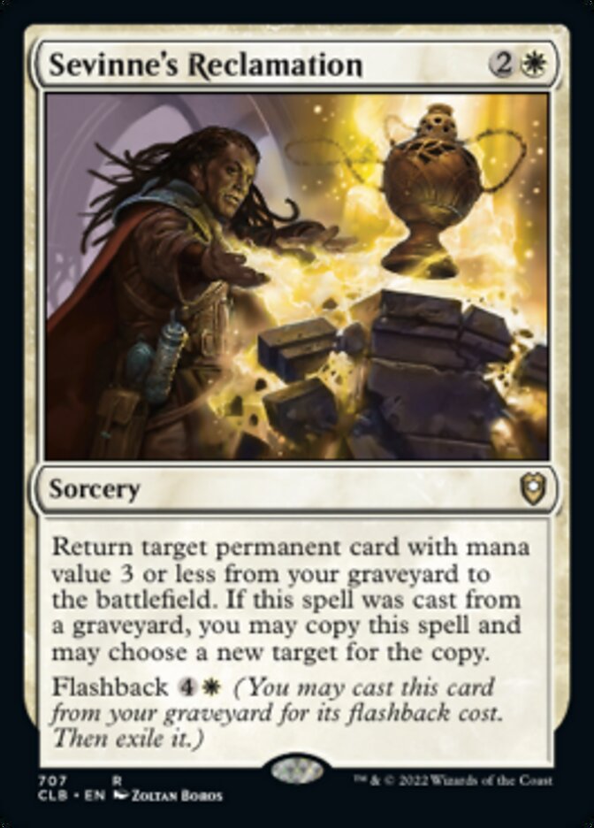 Sevinne's Reclamation [Commander Legends: Battle for Baldur's Gate] | Gear Gaming Fayetteville