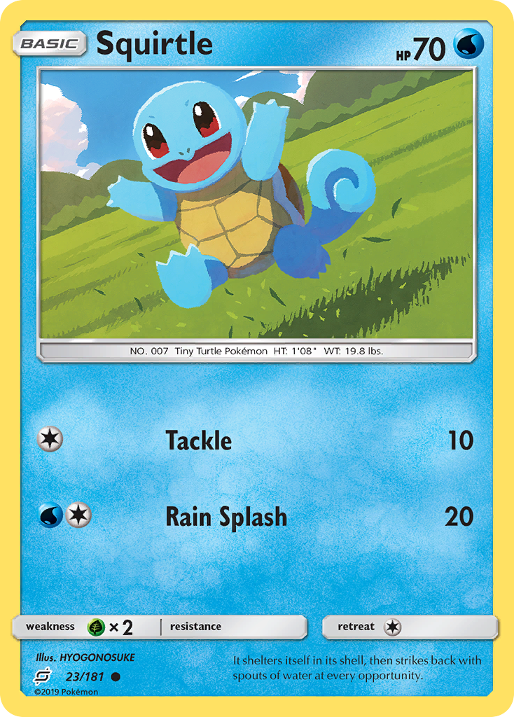 Squirtle (23/181) [Sun & Moon: Team Up] | Gear Gaming Fayetteville