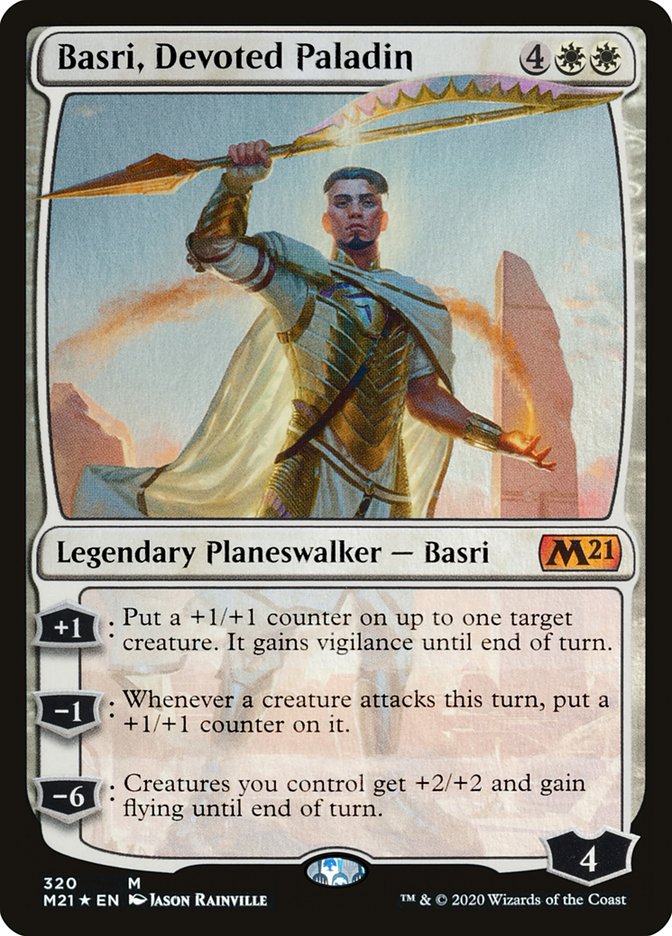 Basri, Devoted Paladin [Core Set 2021] | Gear Gaming Fayetteville