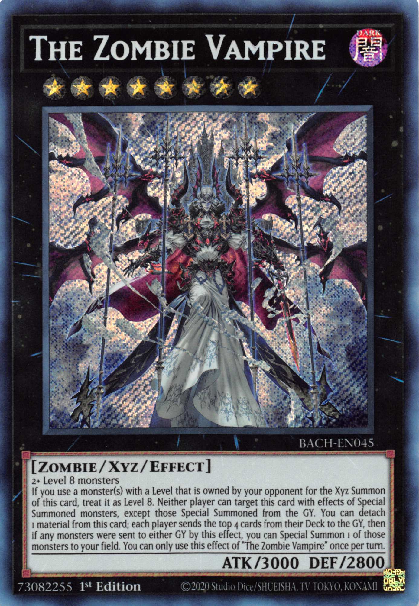 The Zombie Vampire [BACH-EN045] Secret Rare | Gear Gaming Fayetteville