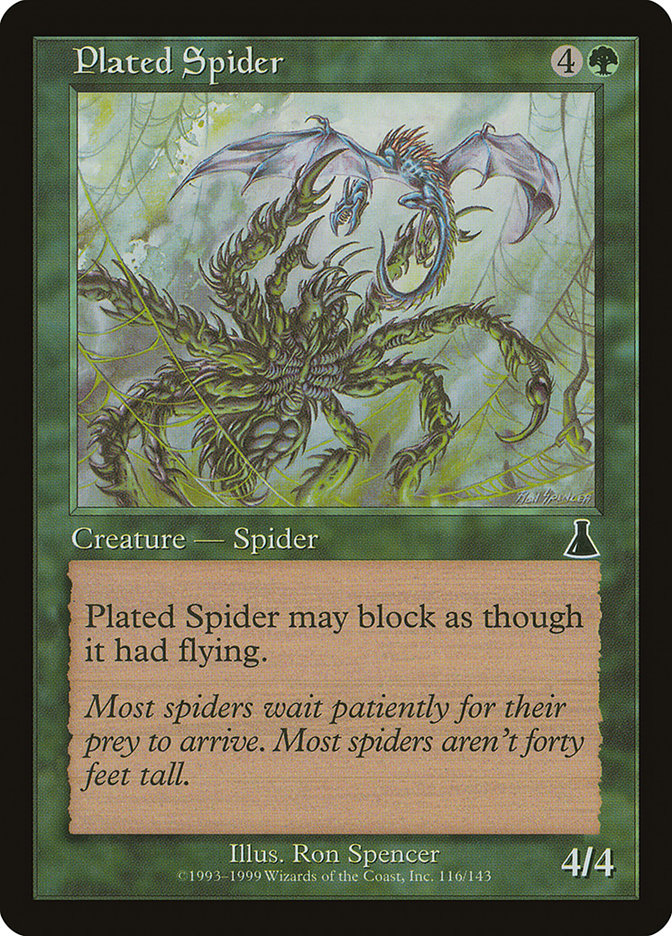 Plated Spider [Urza's Destiny] | Gear Gaming Fayetteville