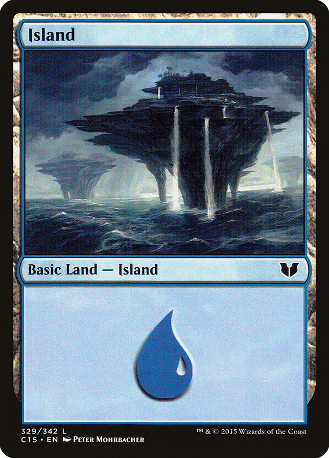 Island (329) [Commander 2015] | Gear Gaming Fayetteville