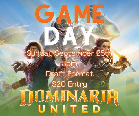 Dominaria United Game Day Draft ticket