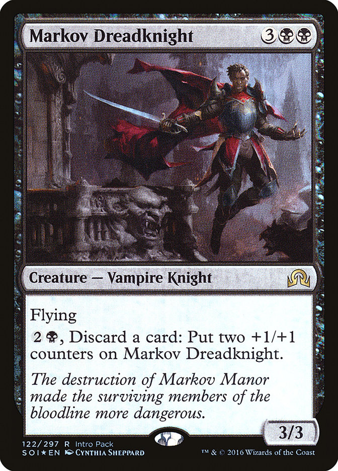 Markov Dreadknight (Intro Pack) [Shadows over Innistrad Promos] | Gear Gaming Fayetteville