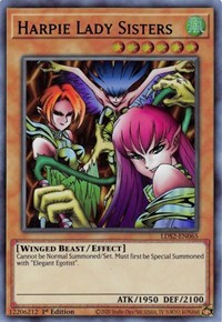 Harpie Lady Sisters (Purple) [LDS2-EN065] Ultra Rare | Gear Gaming Fayetteville