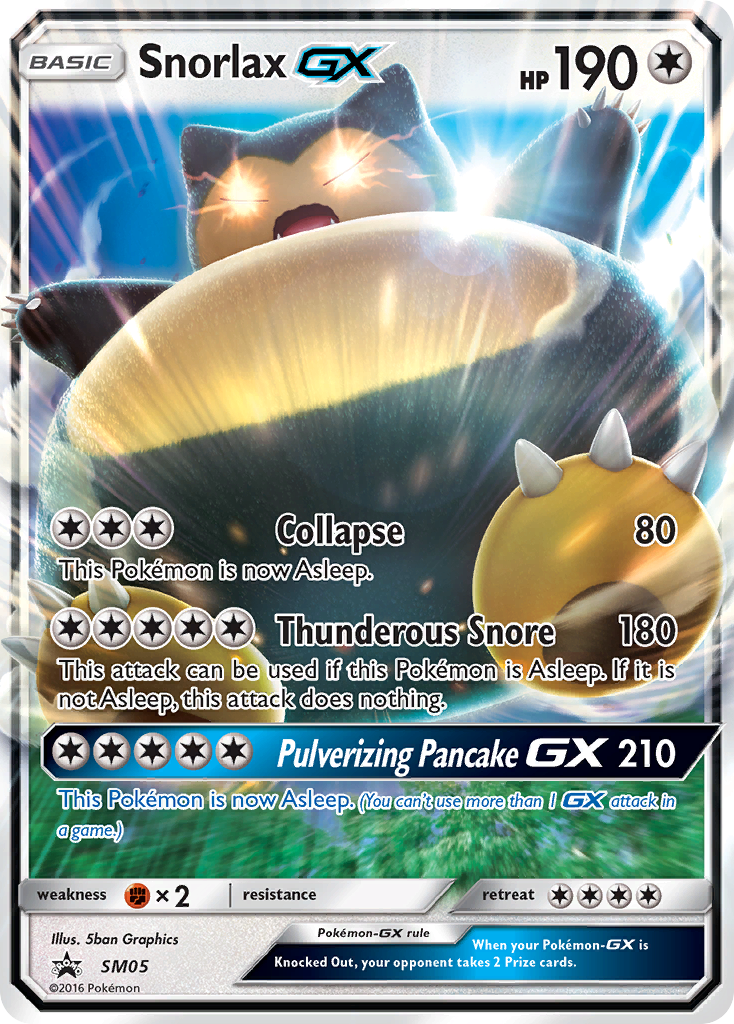 Snorlax GX (SM05) [Sun & Moon: Black Star Promos] | Gear Gaming Fayetteville