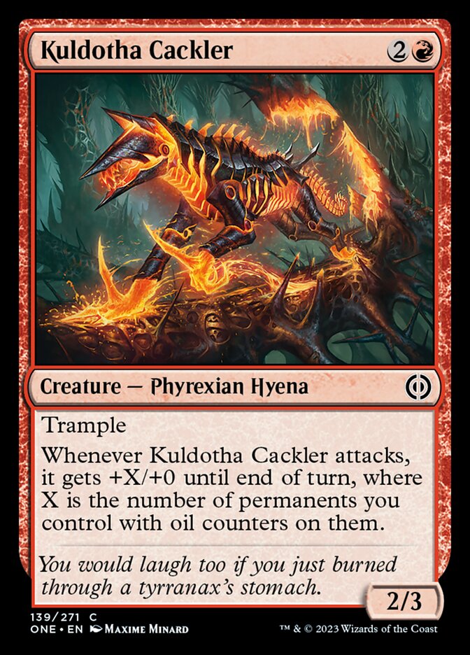 Kuldotha Cackler [Phyrexia: All Will Be One] | Gear Gaming Fayetteville