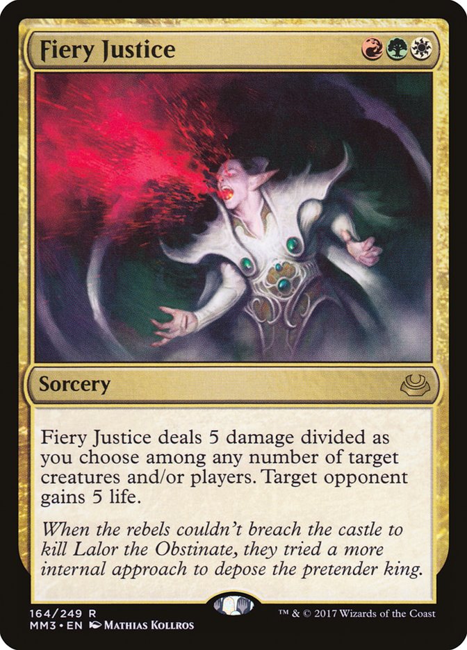 Fiery Justice [Modern Masters 2017] | Gear Gaming Fayetteville