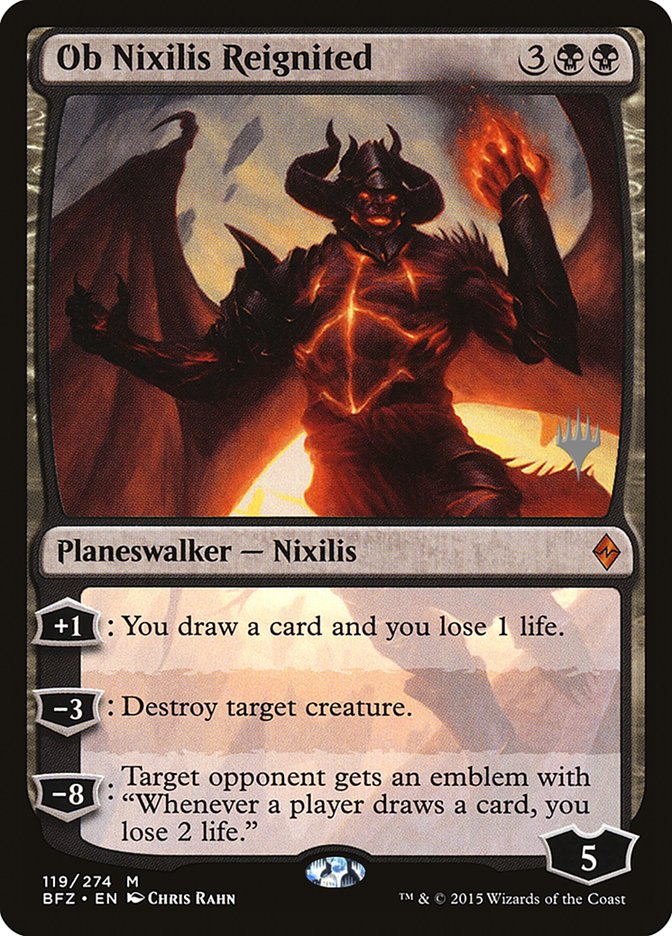 Ob Nixilis Reignited (Promo Pack) [Battle for Zendikar Promos] | Gear Gaming Fayetteville