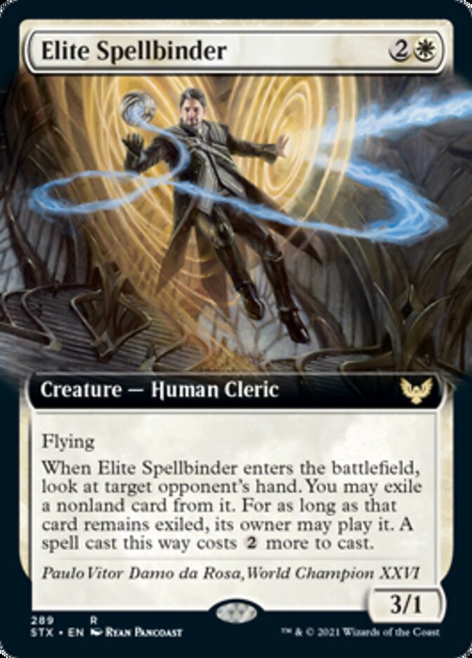 Elite Spellbinder (Extended Art) [Strixhaven: School of Mages] | Gear Gaming Fayetteville