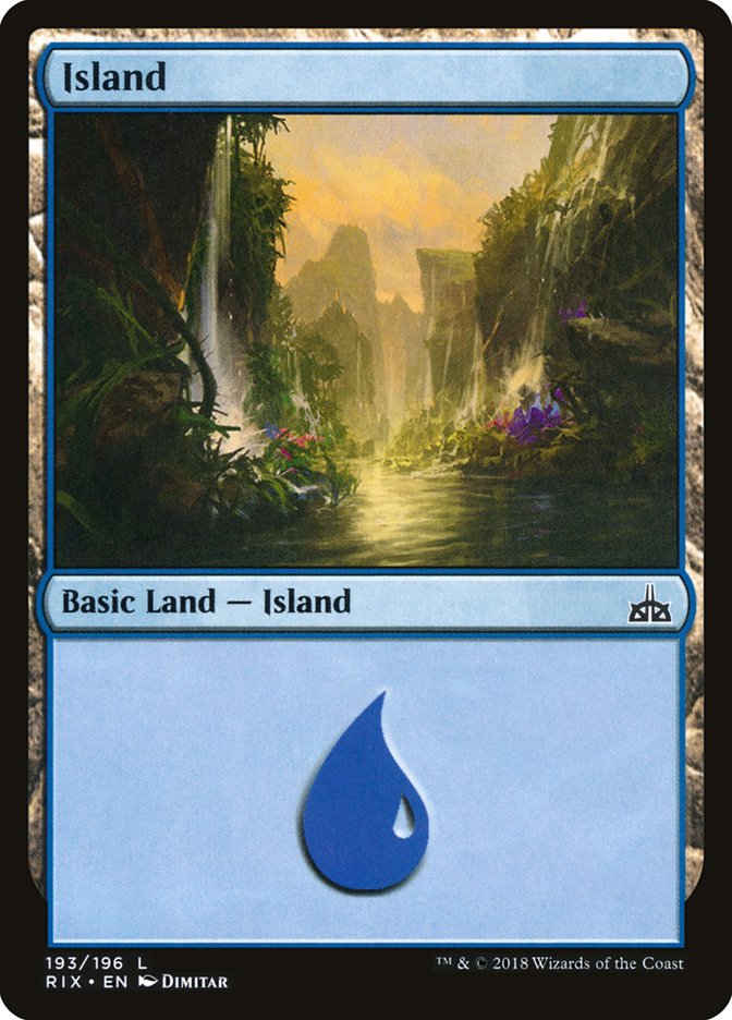 Island (193) [Rivals of Ixalan] | Gear Gaming Fayetteville