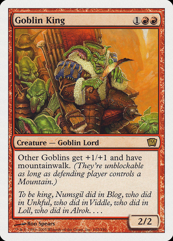 Goblin King [Ninth Edition] | Gear Gaming Fayetteville