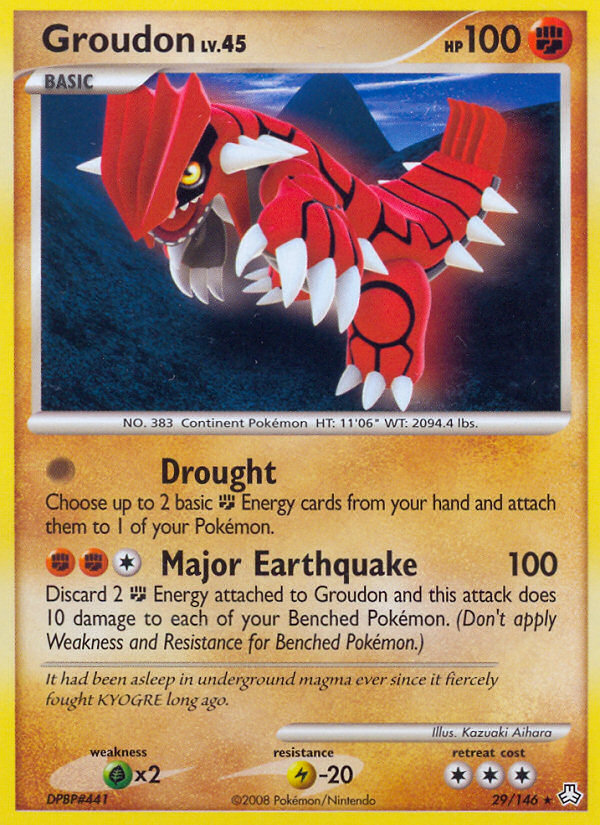 Groudon (29/146) [Diamond & Pearl: Legends Awakened] | Gear Gaming Fayetteville