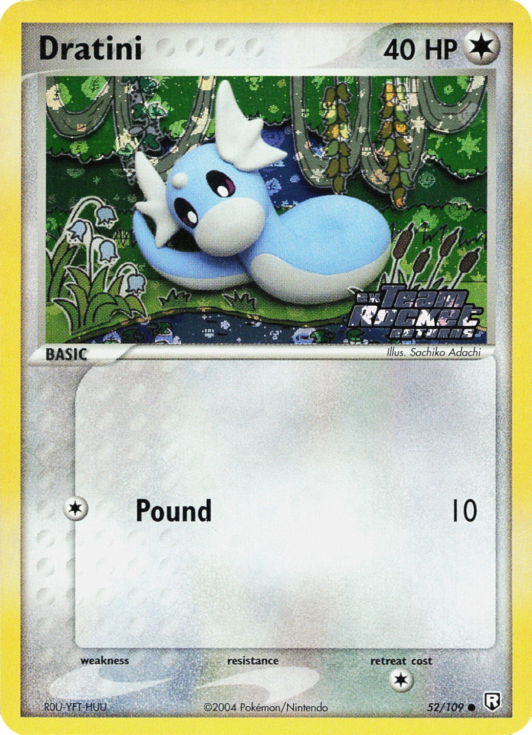 Dratini (52/109) (Stamped) [EX: Team Rocket Returns] | Gear Gaming Fayetteville