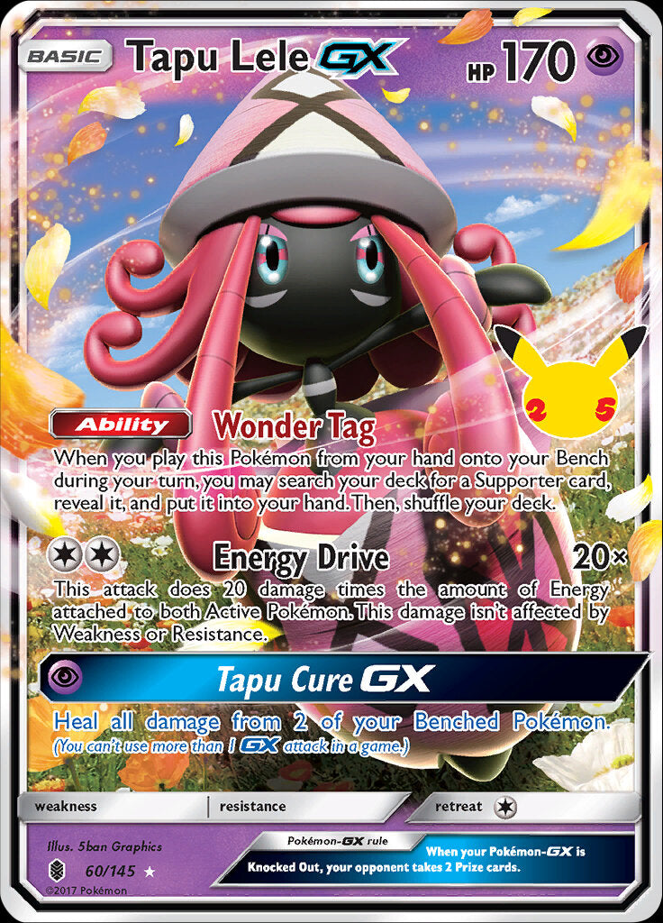 Tapu Lele GX (60/145) [Celebrations: 25th Anniversary - Classic Collection] | Gear Gaming Fayetteville