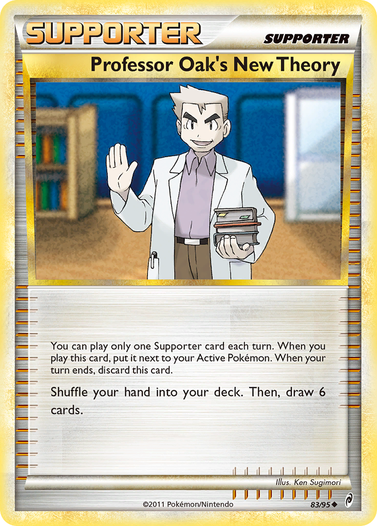 Professor Oak's New Theory (83/95) [HeartGold & SoulSilver: Call of Legends] | Gear Gaming Fayetteville