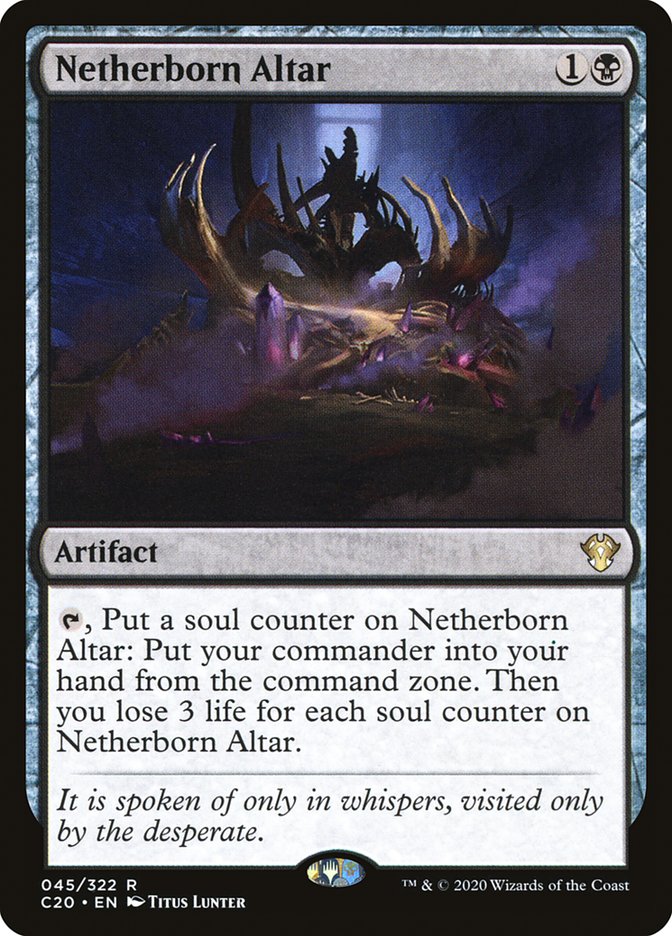 Netherborn Altar [Commander 2020] | Gear Gaming Fayetteville