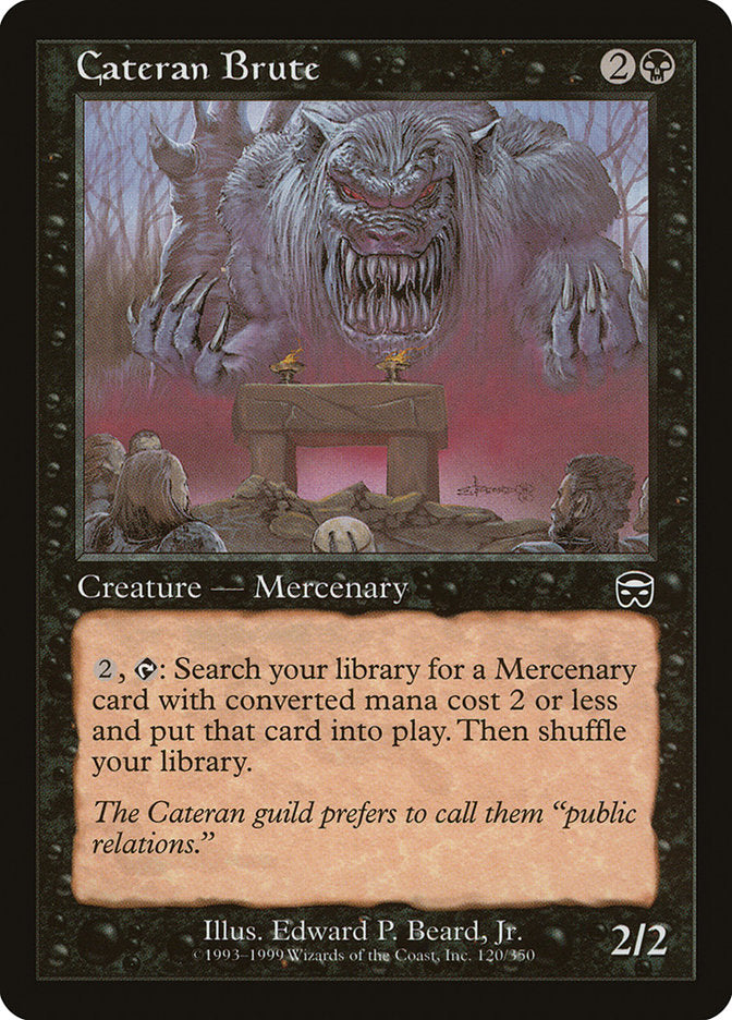 Cateran Brute [Mercadian Masques] | Gear Gaming Fayetteville