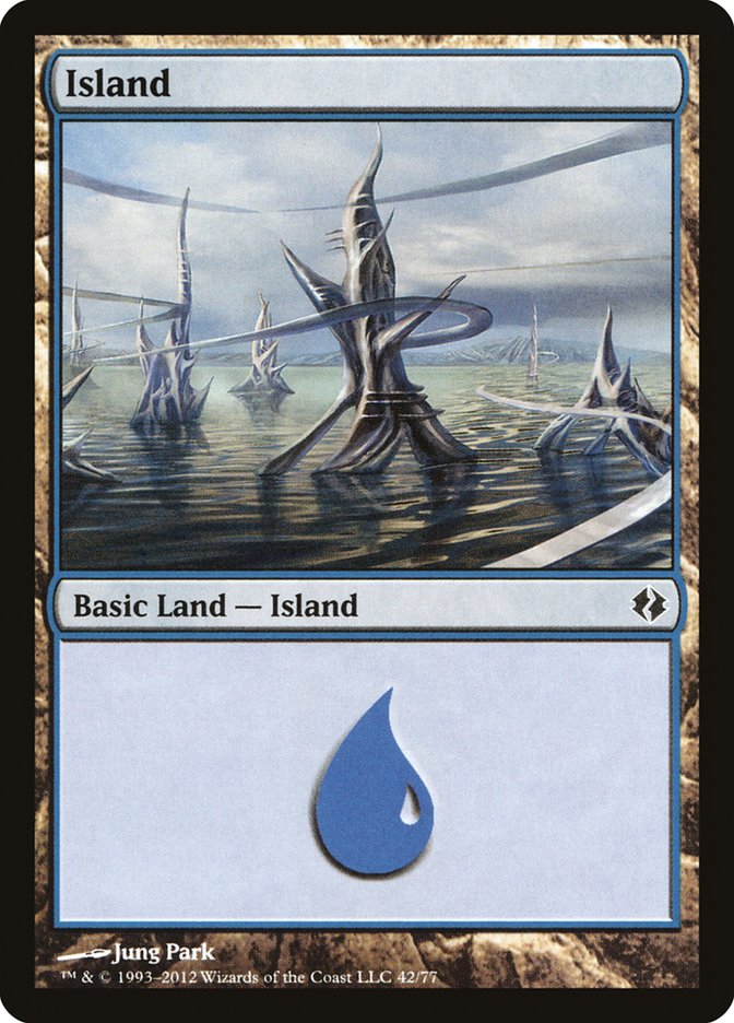 Island (42) [Duel Decks: Venser vs. Koth] | Gear Gaming Fayetteville