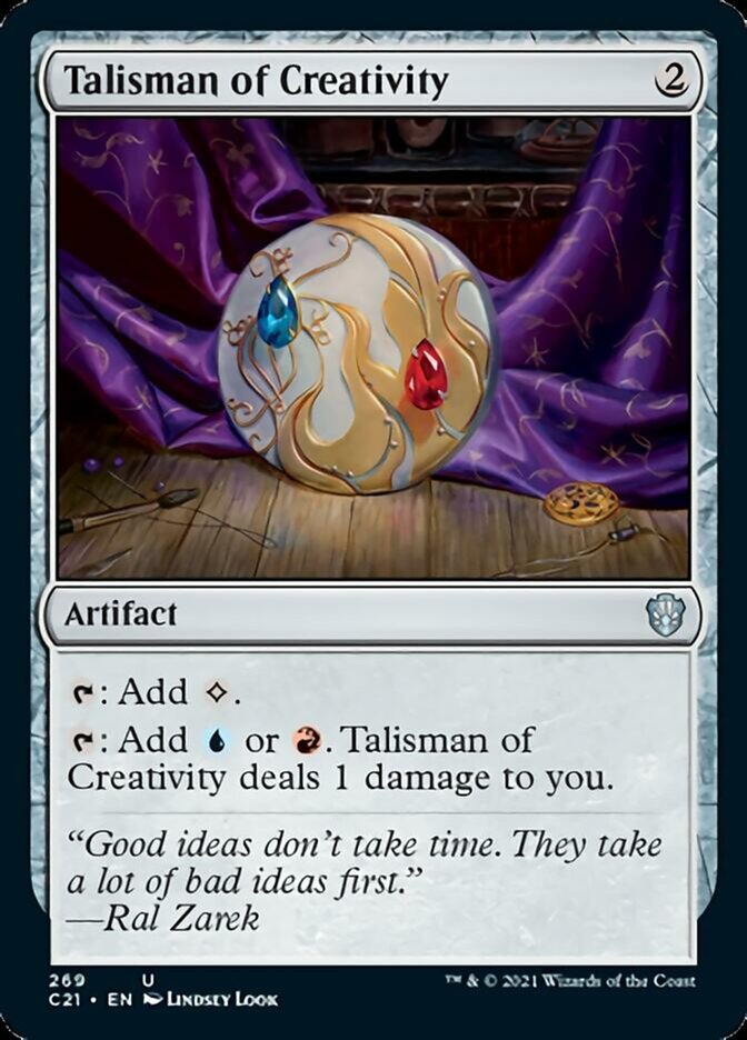 Talisman of Creativity [Commander 2021] | Gear Gaming Fayetteville