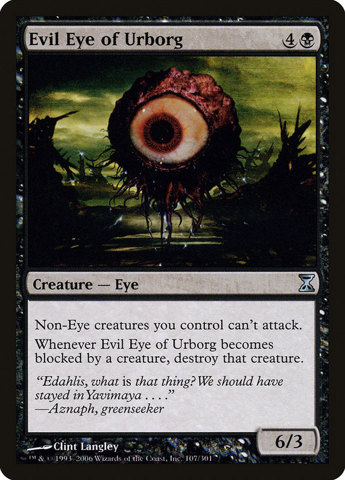 Evil Eye of Urborg [Time Spiral] | Gear Gaming Fayetteville