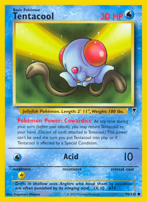 Tentacool (96/110) [Legendary Collection] | Gear Gaming Fayetteville